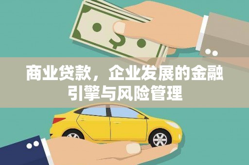 丹凤商业贷款，企业发展的金融引擎与风险管理