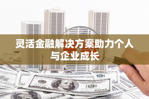 丹凤灵活金融解决方案助力个人与企业成长