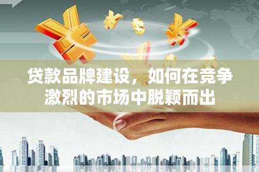 丹凤贷款品牌建设，如何在竞争激烈的市场中脱颖而出