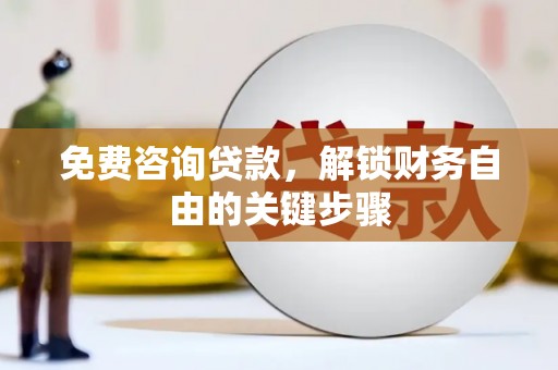 丹凤免费咨询贷款，解锁财务自由的关键步骤