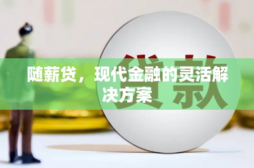 丹凤随薪贷，现代金融的灵活解决方案