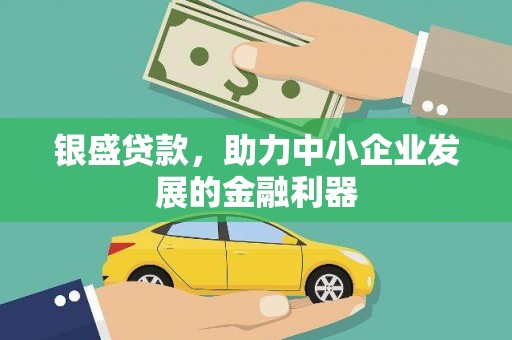 丹凤银盛贷款，助力中小企业发展的金融利器