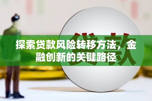 丹凤探索贷款风险转移方法，金融创新的关键路径