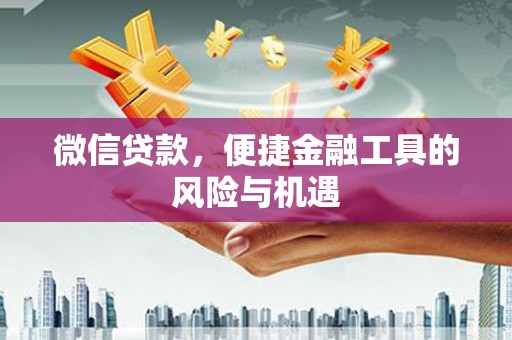 丹凤微信贷款，便捷金融工具的风险与机遇
