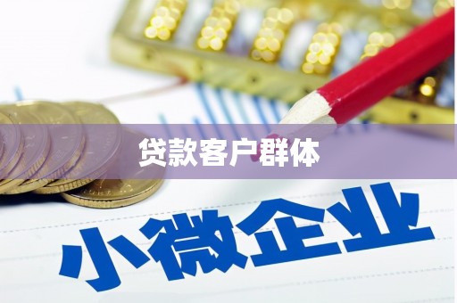 丹凤贷款客户群体