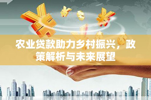 丹凤农业贷款助力乡村振兴，政策解析与未来展望