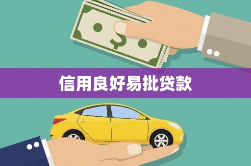丹凤信用良好易批贷款