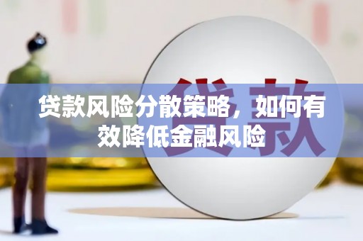 丹凤贷款风险分散策略，如何有效降低金融风险
