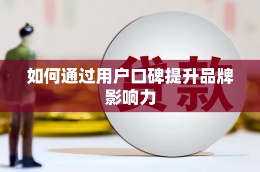丹凤如何通过用户口碑提升品牌影响力