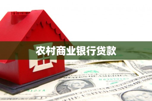 丹凤农村商业银行贷款