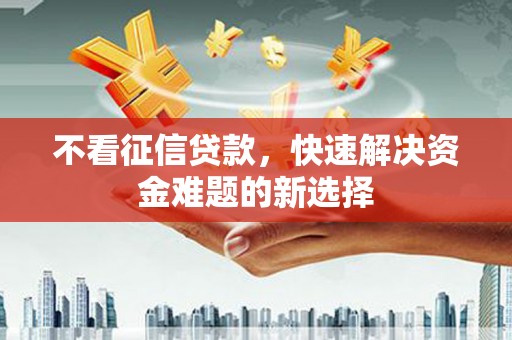 丹凤不看征信贷款，快速解决资金难题的新选择