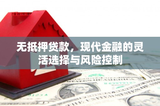 丹凤无抵押贷款，现代金融的灵活选择与风险控制