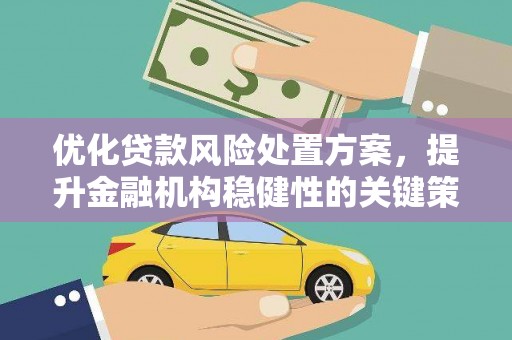 丹凤优化贷款风险处置方案，提升金融机构稳健性的关键策略