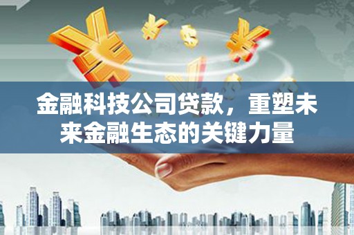 丹凤金融科技公司贷款，重塑未来金融生态的关键力量
