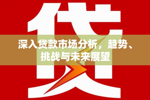 丹凤深入贷款市场分析，趋势、挑战与未来展望