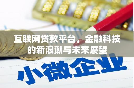 丹凤互联网贷款平台，金融科技的新浪潮与未来展望