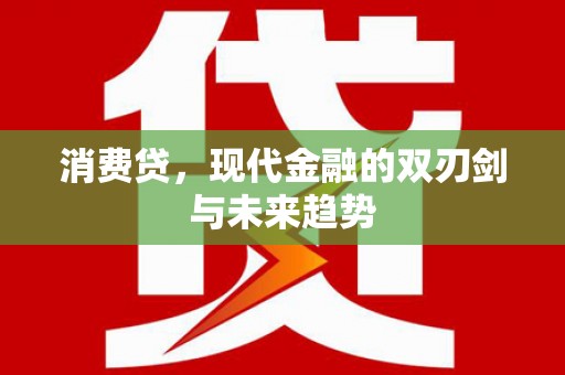 丹凤消费贷，现代金融的双刃剑与未来趋势