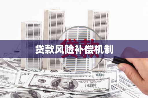 丹凤贷款风险补偿机制