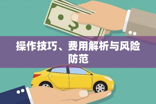 丹凤操作技巧、费用解析与风险防范